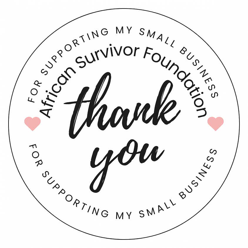 Thank You for Supporting My Small Business. God Bless